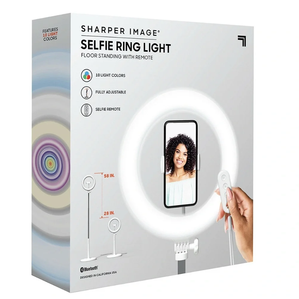 Phone camera ring light / stand. Content creator/live show light.